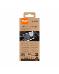 Cargador coche PD+QC 38W | Angar Distribuciones