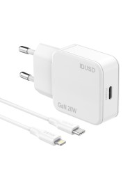 Cargador GaN PD20W 1C - PD Lightning - D305B