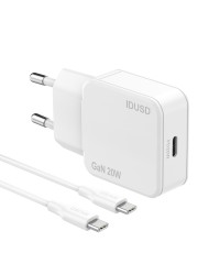Cargador GaN PD20W 1C - PD USB-C - D306B