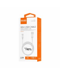 Turbo Cable USB-C 1.2M 3A | Angar Distrubuciones