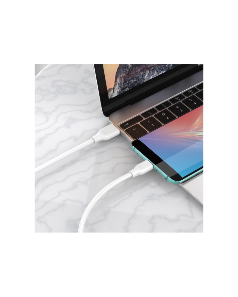Turbo Cable USB-C 1.2M 3A | Angar Distrubuciones