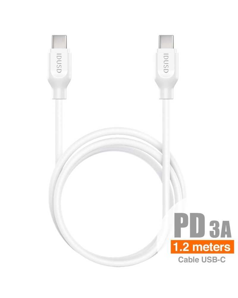 PD Cable USB-C a USB-C 3A | Angar Distribuciones