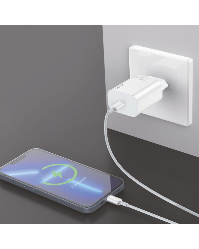 Eco Cargador PD 25W +PD Lightning | Angar Distribuciones