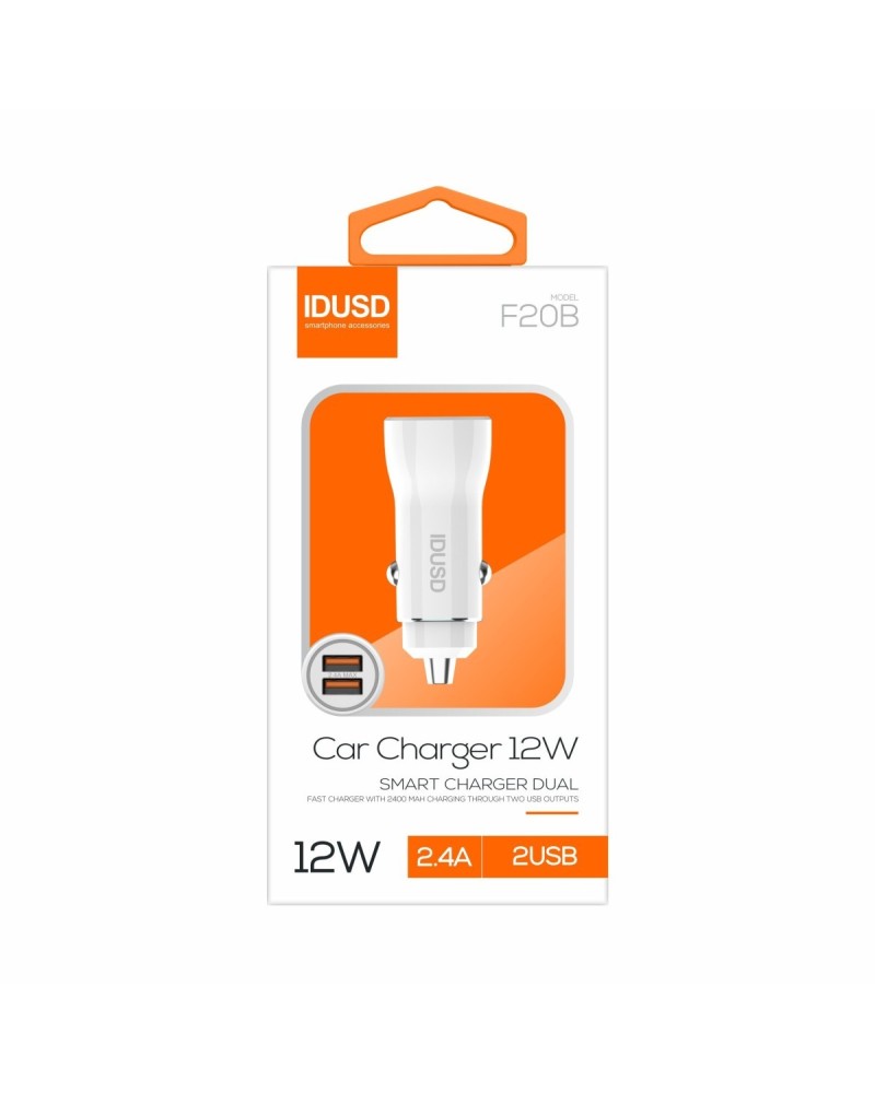 Car Charger 2-USB 2.4A | Angar Distribuciones
