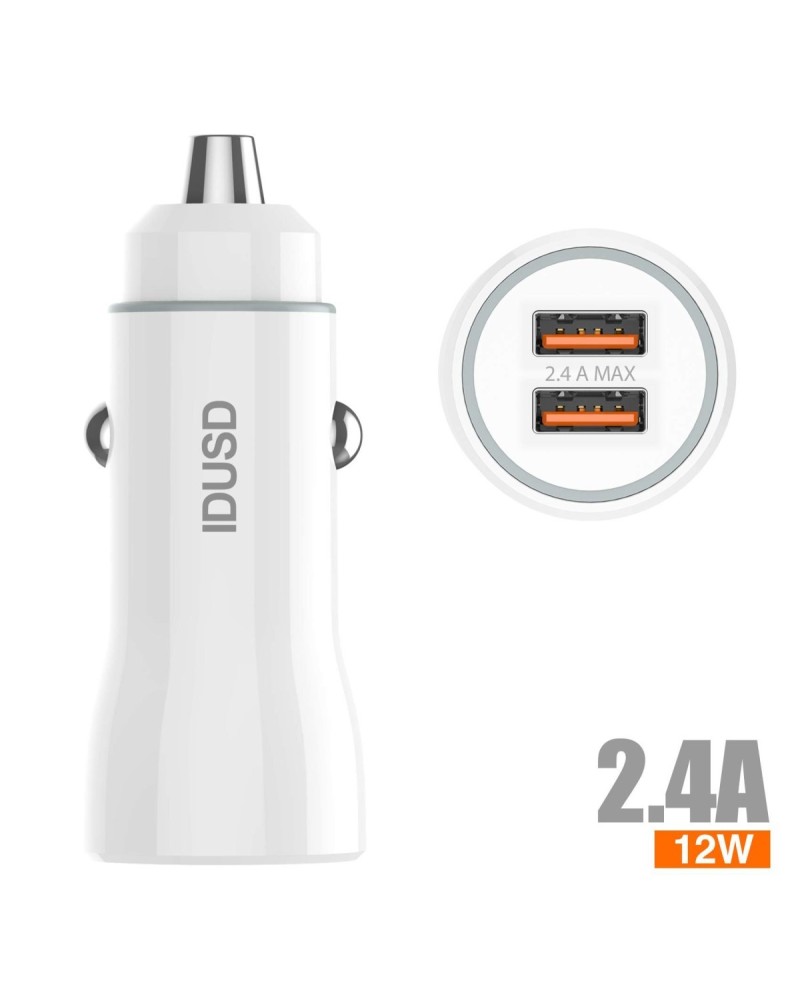 Car Charger 2-USB 2.4A | Angar Distribuciones
